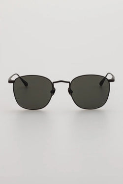 Linda Farrow | Simon Square Sunglasses Matt Nickel, alternative view