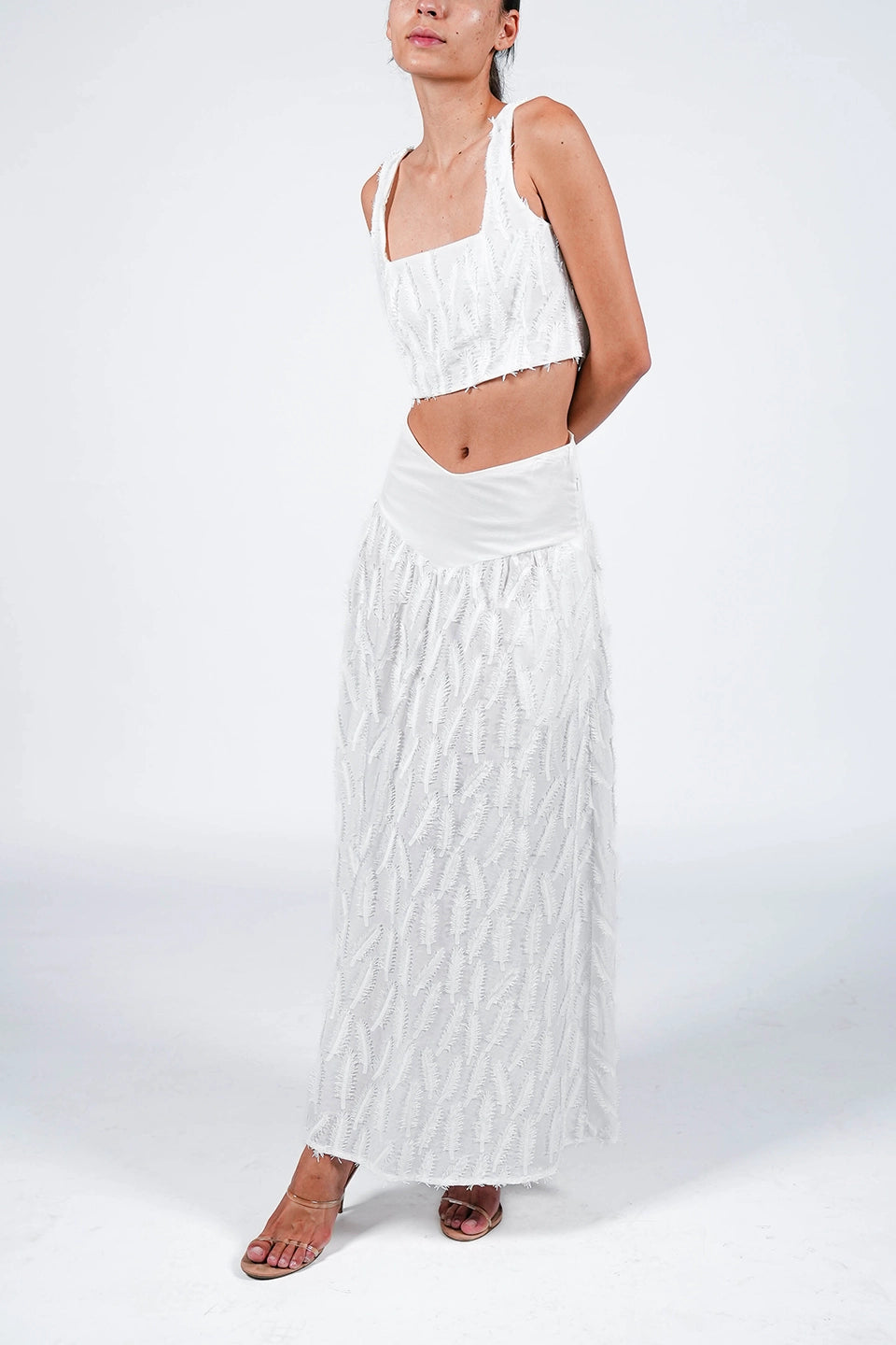 Designer White Women sleeveless, shop online with free delivery in UAE. Product gallery 4