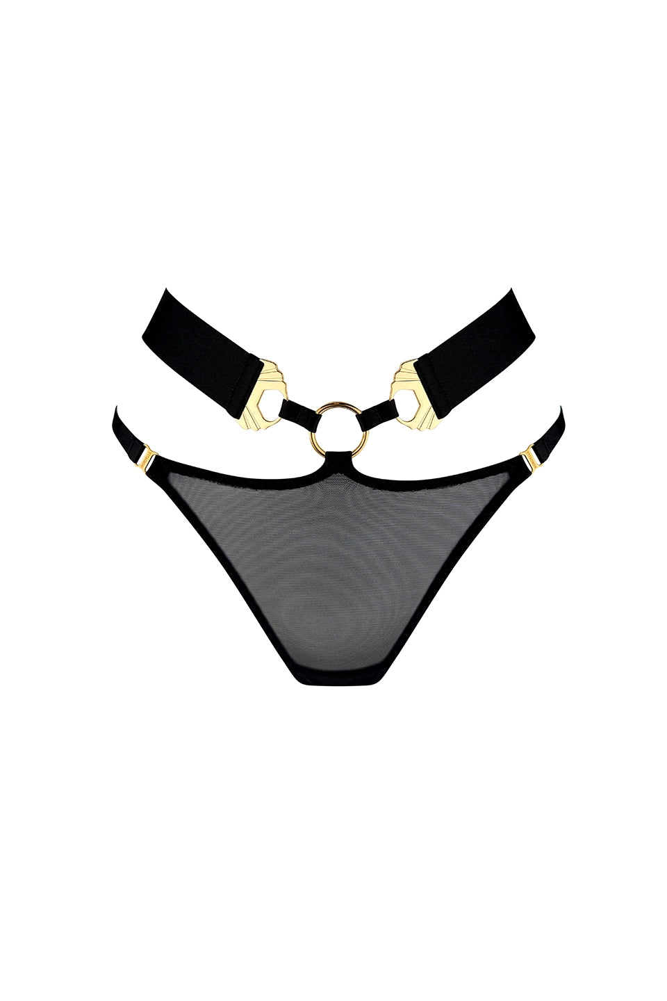 Shop online trendy Black Lingerie from Bordelle Fashion designer. Product gallery 1