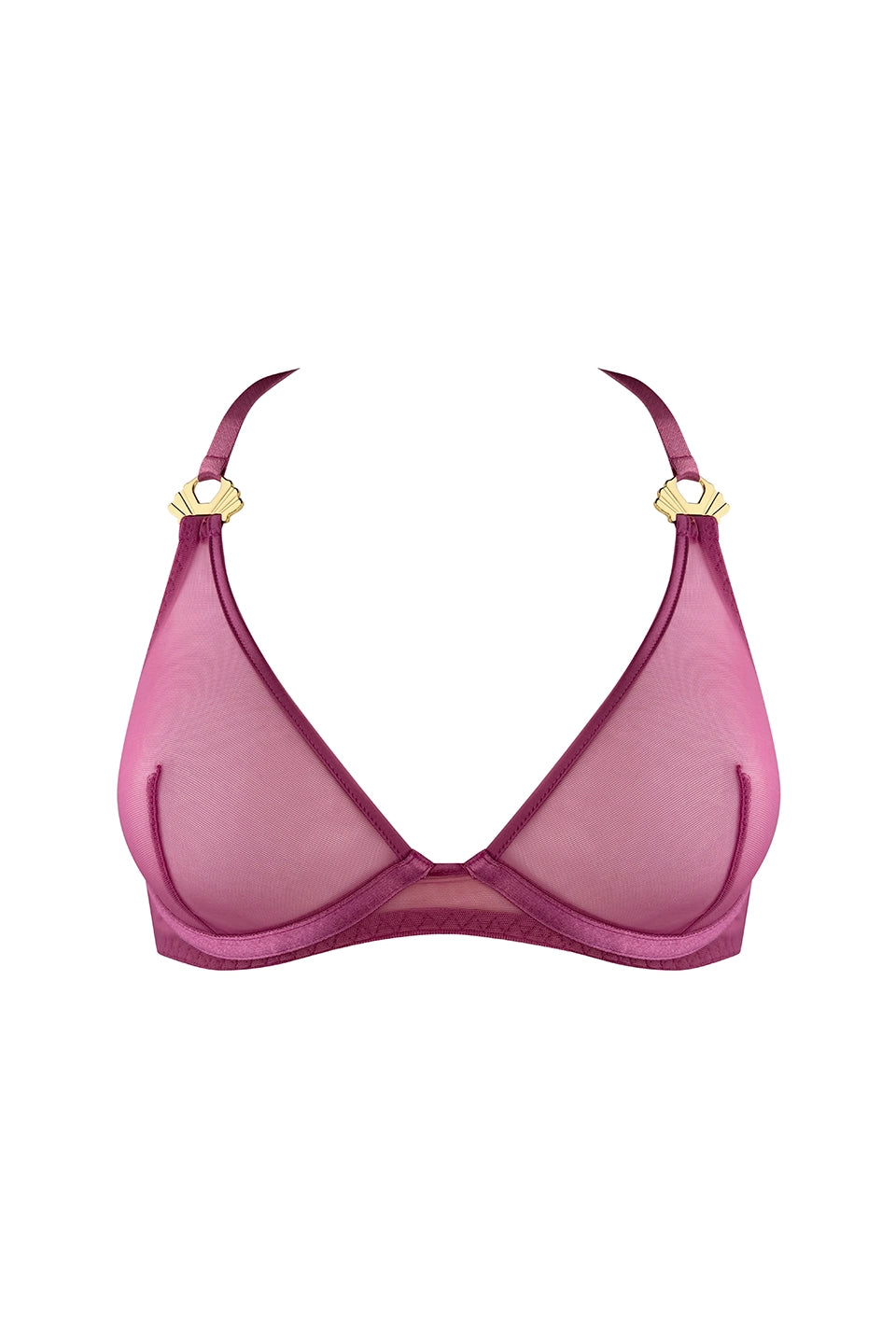Shop online trendy Pink Lingerie from Bordelle Fashion designer. Product gallery 1