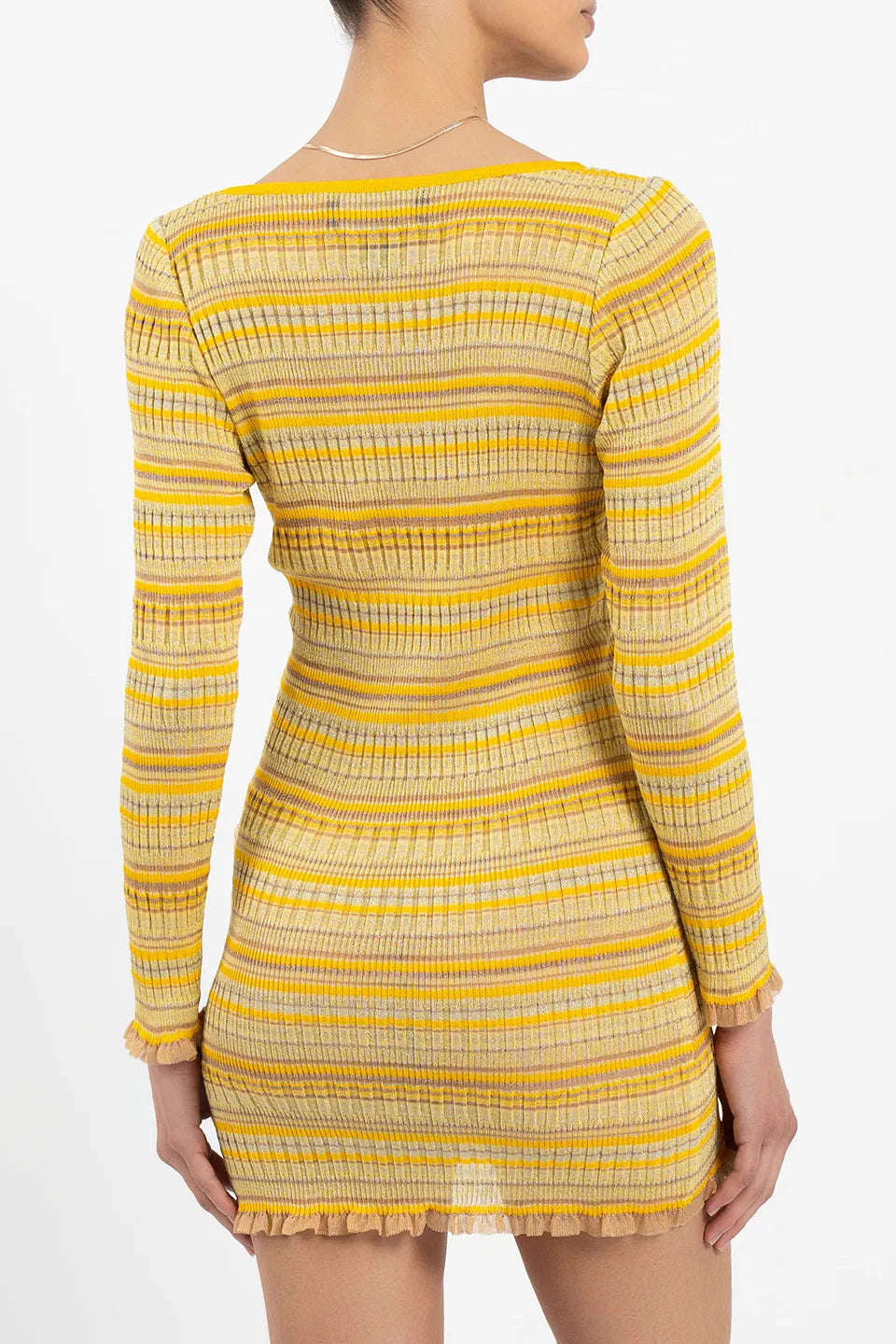 Designer Yellow Mini dresses, shop online with free delivery in UAE. Product gallery 2