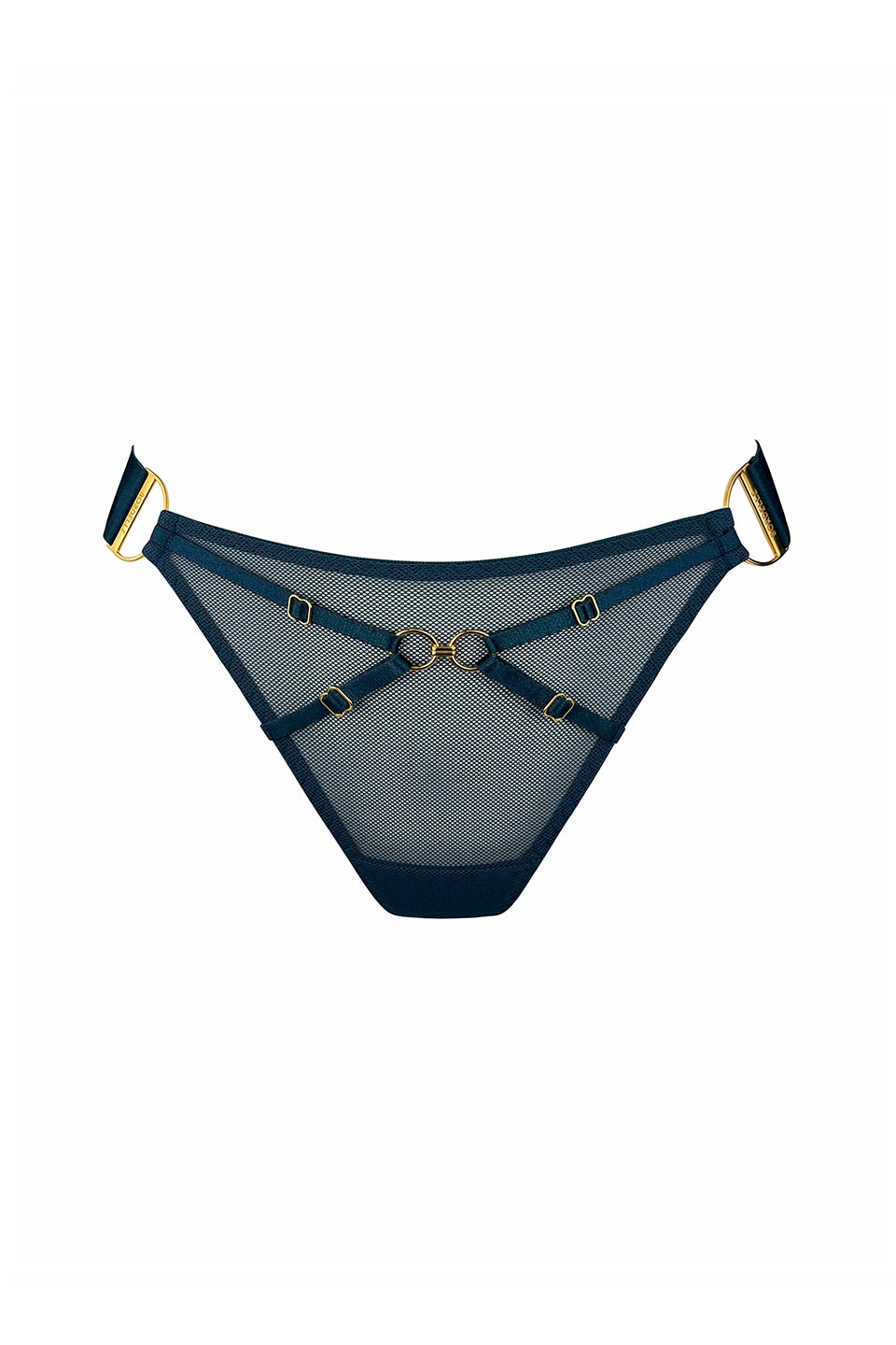 Shop online trendy Teal Lingerie from Bordelle Fashion designer. Product gallery 1
