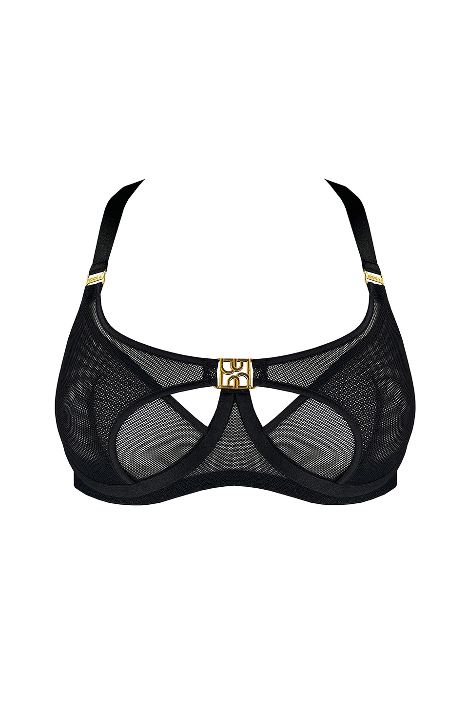 Shop online trendy Black Bras from Bordelle Fashion designer. Product gallery 1