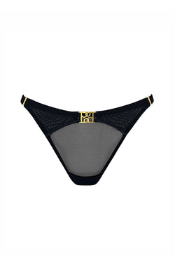 Bordelle | Nara Strap Thong Black