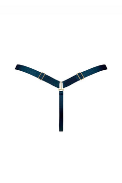 Bordelle | Nara Strap Thong Teal, alternative view