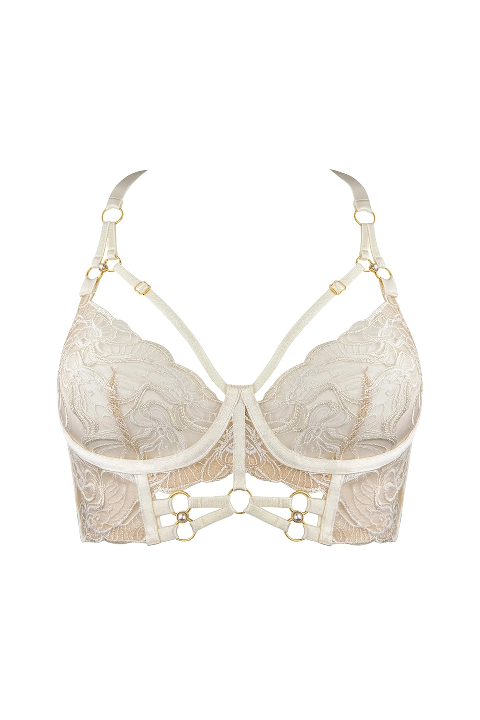 Pearl Bodice Bra