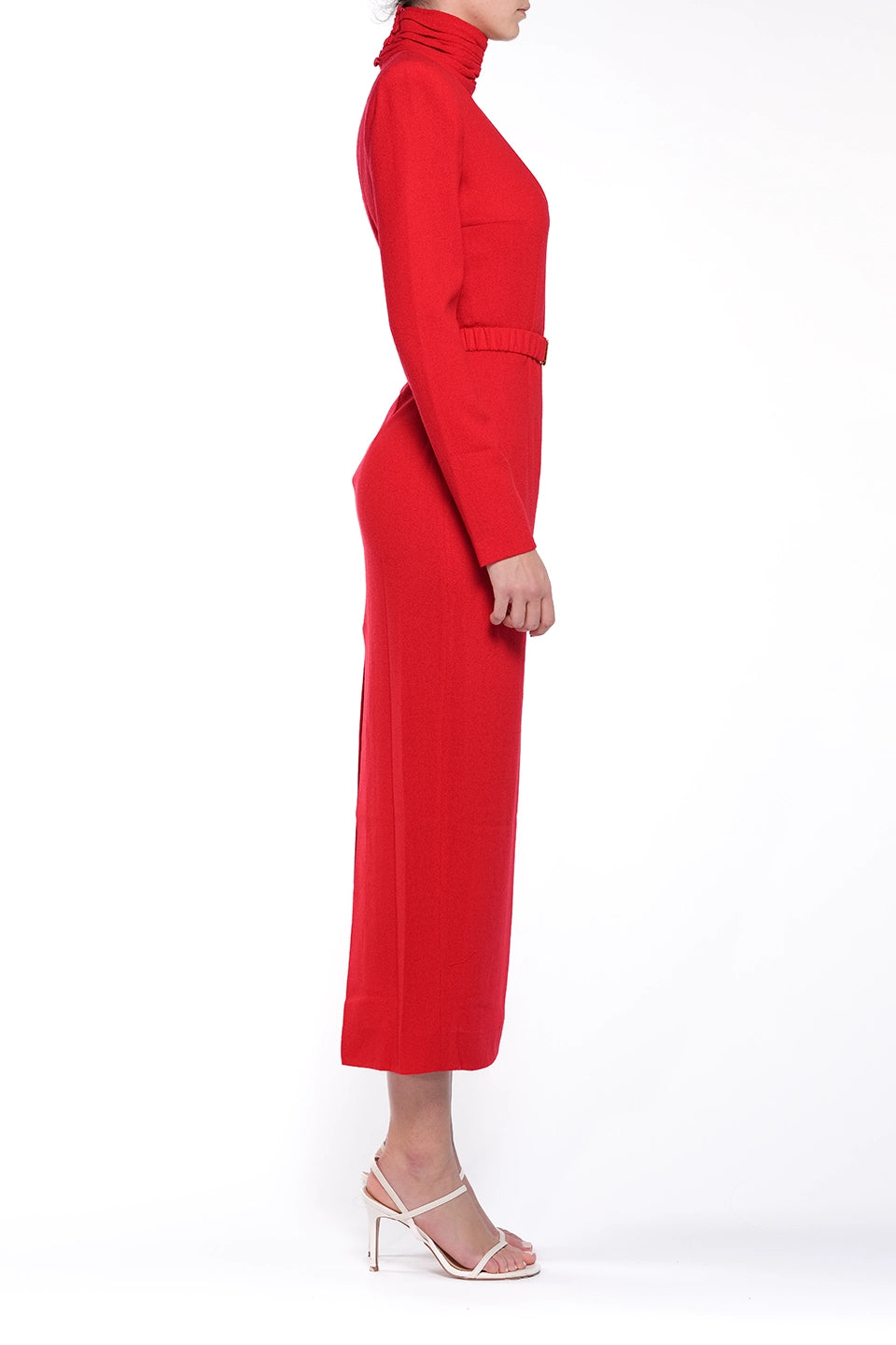 Designer Red Midi dresses, shop online with free delivery in UAE. Product gallery 6