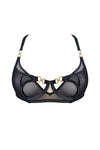 Retta Balconette Wire Bra Black