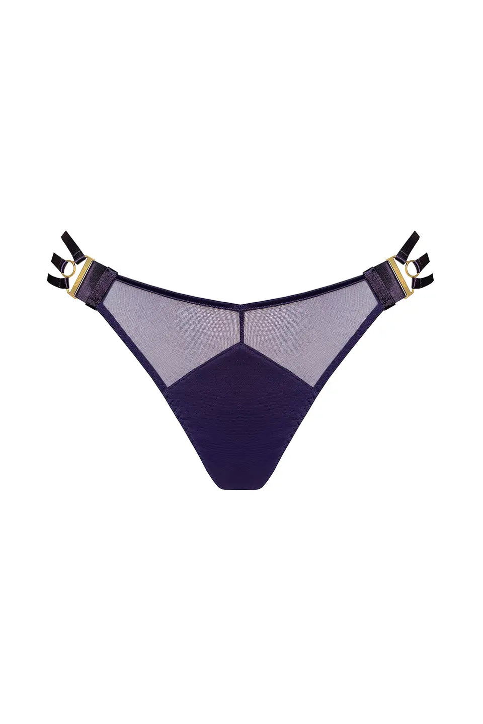 Shop online trendy Purple Undergarments from Bordelle Fashion designer. Product gallery 1