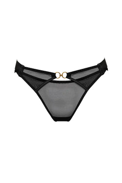 Bordelle | Retta Open Back Brief Black