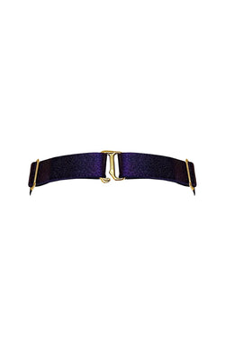 Bordelle | Retta Ring Collar Deep Purple, alternative view