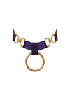 Retta Ring Collar Deep Purple