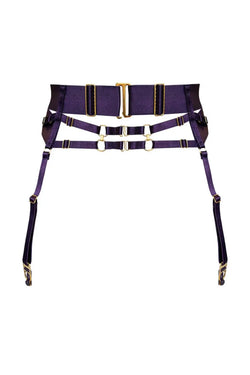 Bordelle | Retta Suspender Deep Purple, alternative view