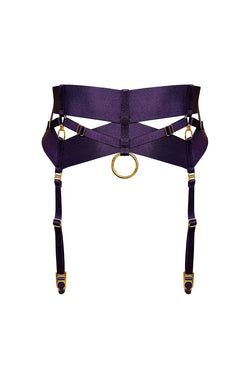 Bordelle | Retta Suspender Deep Purple