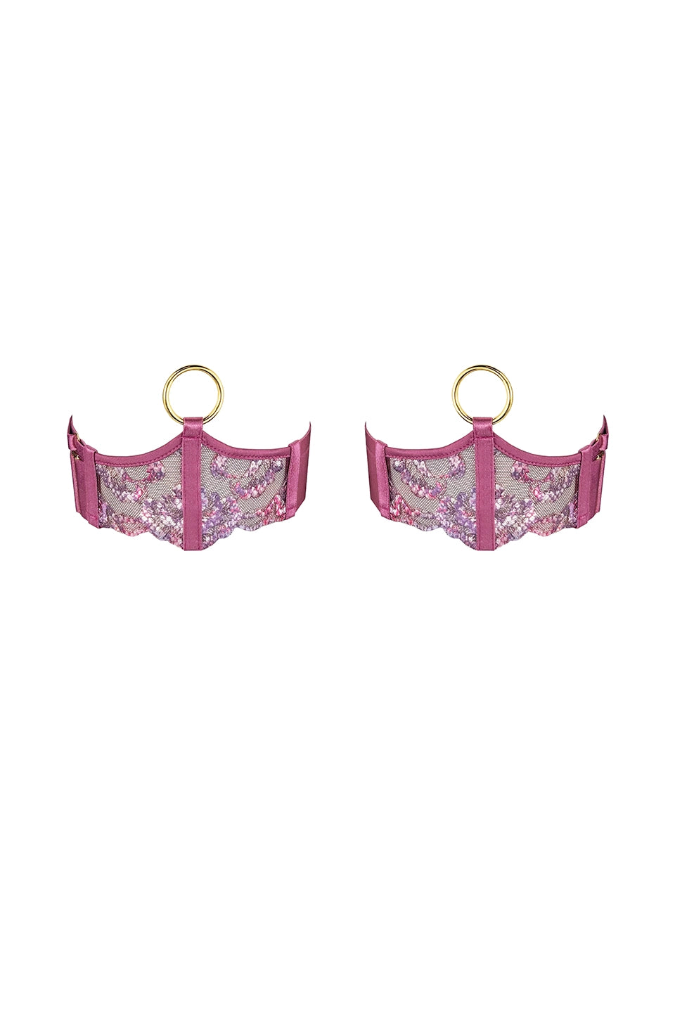 Shop online trendy Pink Lingerie accessories from Bordelle Fashion designer. Product gallery 1