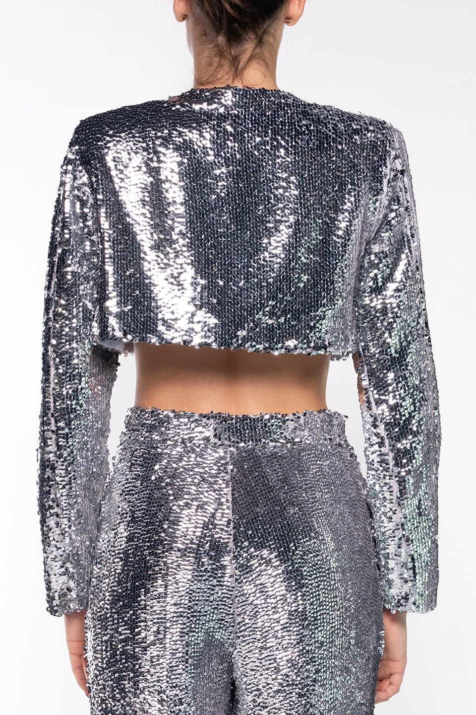 Designer Silver Women blazers, Jacket, shop online with free delivery in Dubai. Product gallery 3