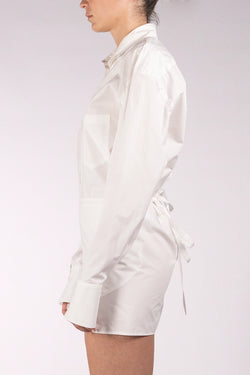 Federica Tosi | Tela Para mini dress white, alternative view