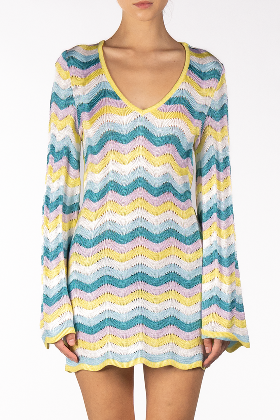 Shop online trendy Multicolor Beach dresses from Kukhareva London Fashion designer. Product gallery 1