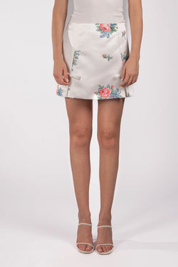 Vivetta | Floral A-Shaped Mini Skirt