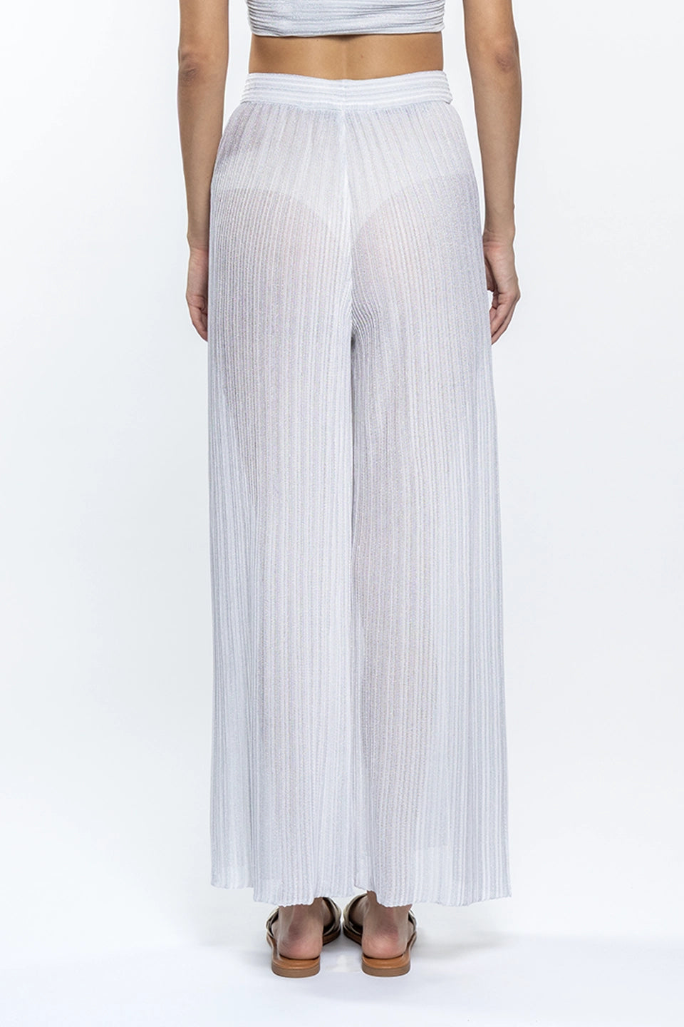 Designer White Women pants, shop online with free delivery in UAE. Product gallery 2