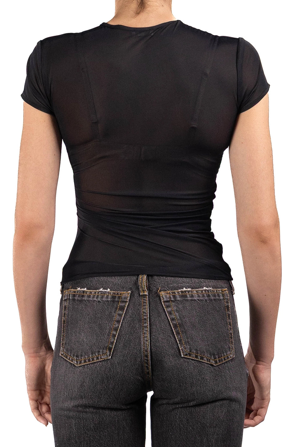 Designer Black T-shirt, shop online with free delivery in UAE. Product gallery 2