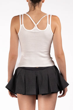 Avavav | Strap Tank Top White, alternative view