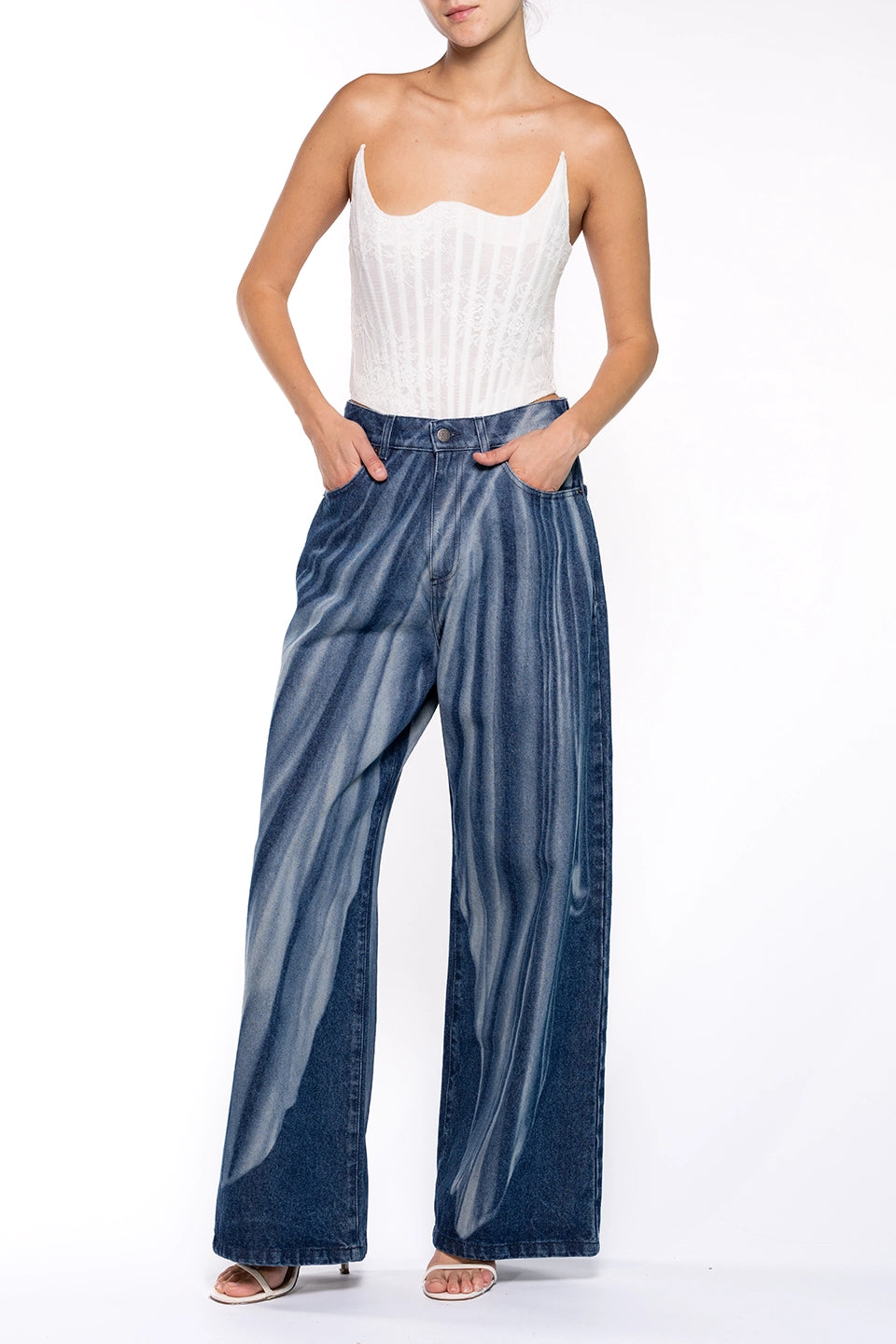 Designer White Women Top, shop online with free delivery in UAE. Product gallery 5