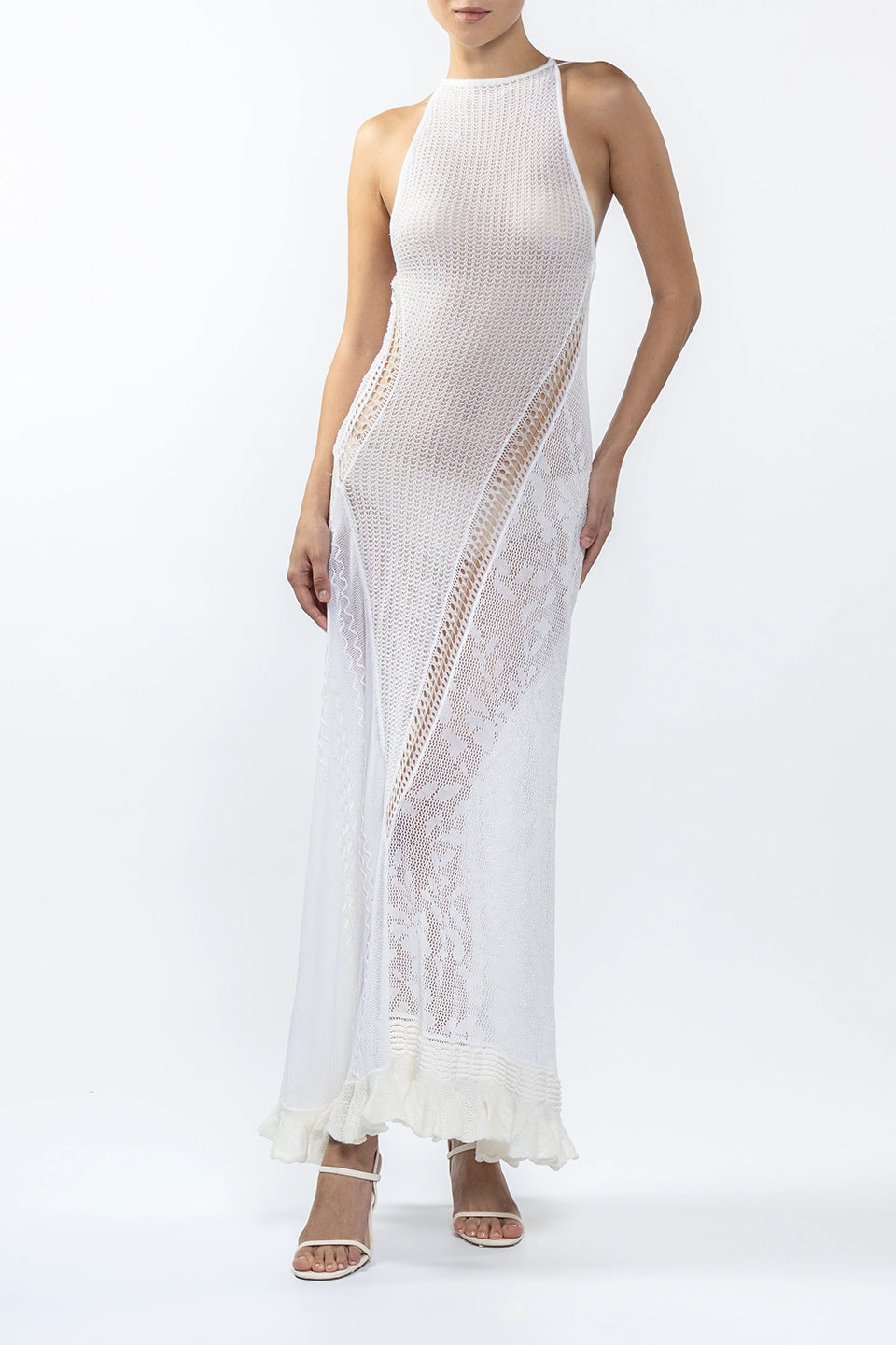 Designer White Maxi dresses, shop online with free delivery in UAE. Product gallery 5