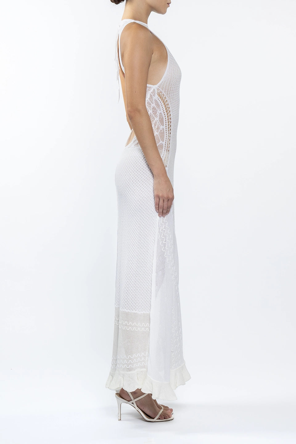 Designer White Maxi dresses, shop online with free delivery in UAE. Product gallery 4