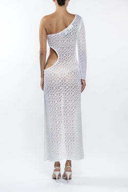 Kukhareva London | Lu Knit Dress White, alternative view