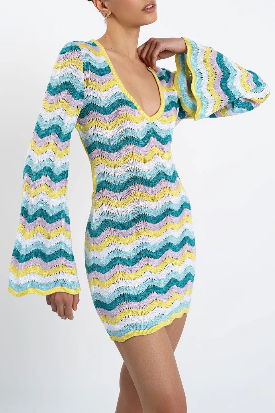 Designer Multicolor Beach dresses, shop online with free delivery in Dubai. Product gallery 3