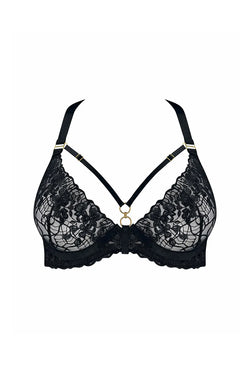 Bordelle | Amela Plunge Wire Bra Black