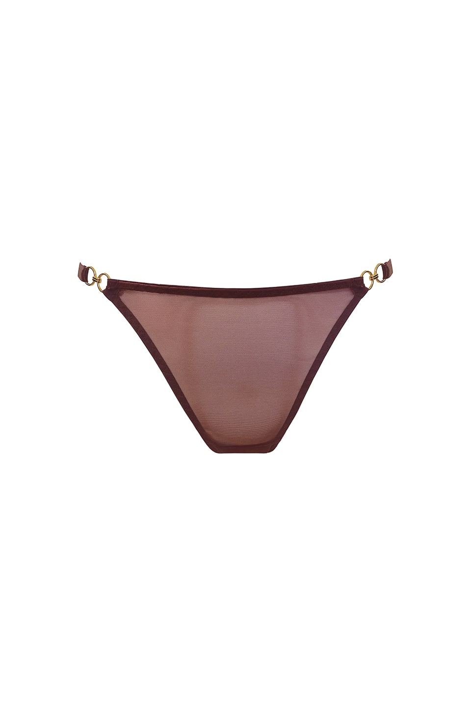 Shop online trendy Burgundy Undergarments from Bordelle Fashion designer. Product gallery 1