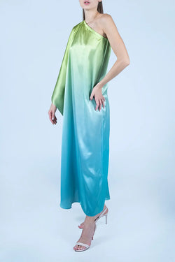 Dodo Bar Or | Bida Dress Blue Green, alternative view