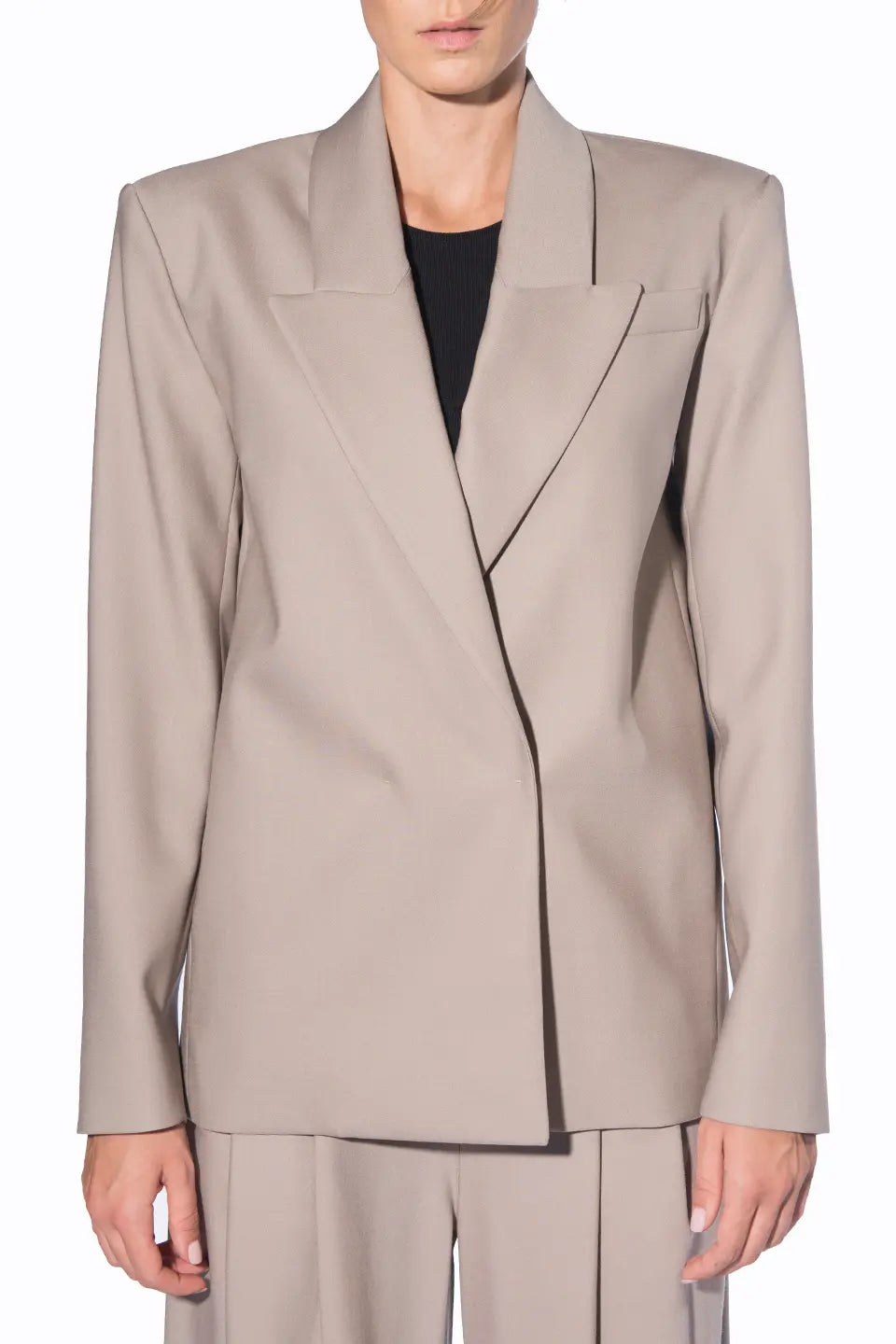 Shop online trendy Grey Women blazers, Jacket from Alessandro Vigilante Fashion designer. Product gallery 1