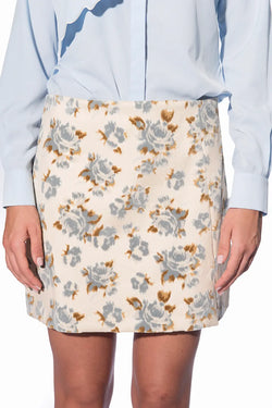 Vivetta | A-Shaped Mini Skirt with Side Split