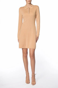 Manoush | Camel Knitted Dress