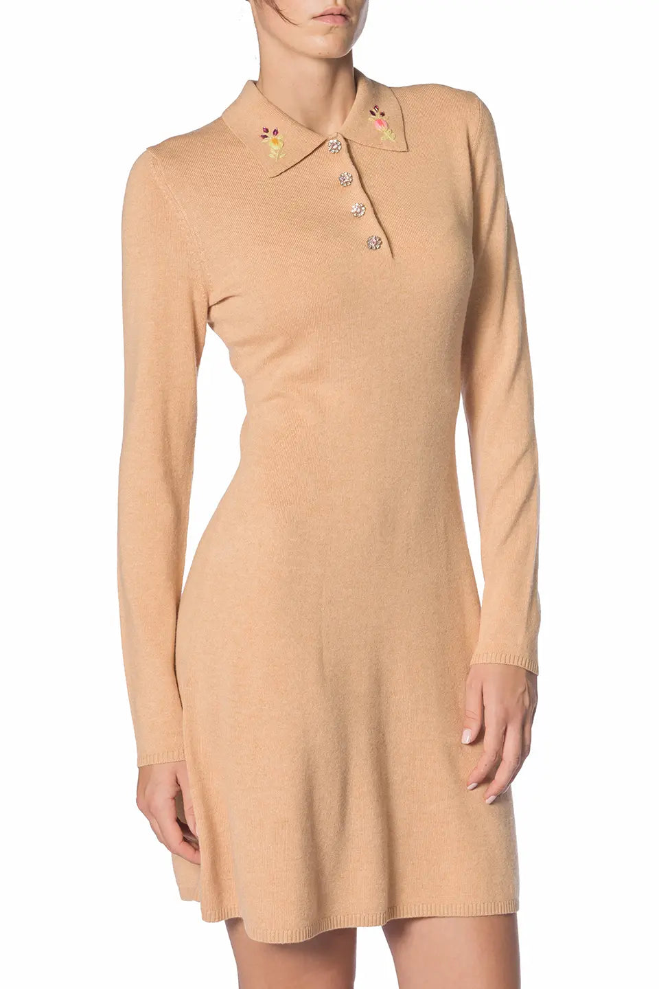 Designer Beige Mini dresses, shop online with free delivery in UAE. Product gallery 2