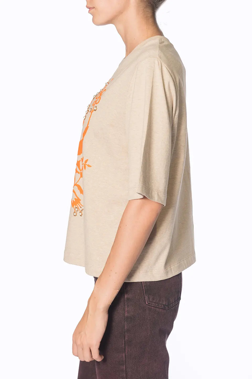 Designer Beige Women Top, shop online with free delivery in Dubai. Product gallery 3