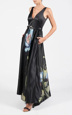 Borgo de Nor | Arabella Black Gown, alternative view