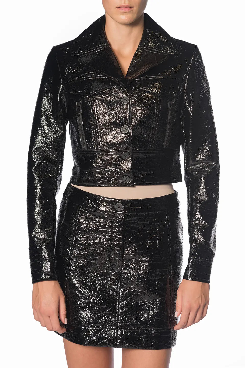 Shop online trendy Black Jacket from Manoush Fashion designer. Product gallery 1