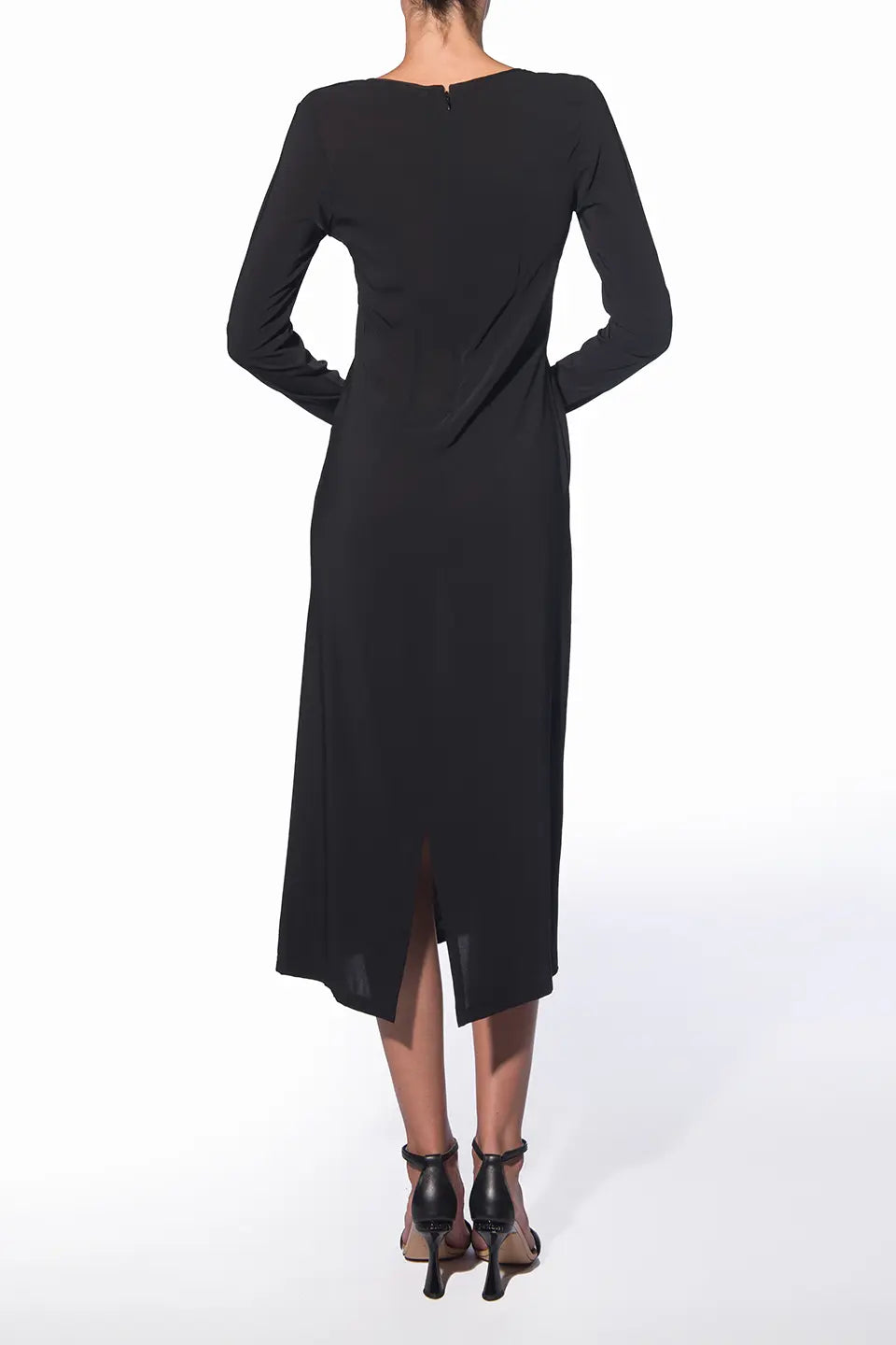 Designer Black Midi dresses, shop online with free delivery in UAE. Product gallery 4