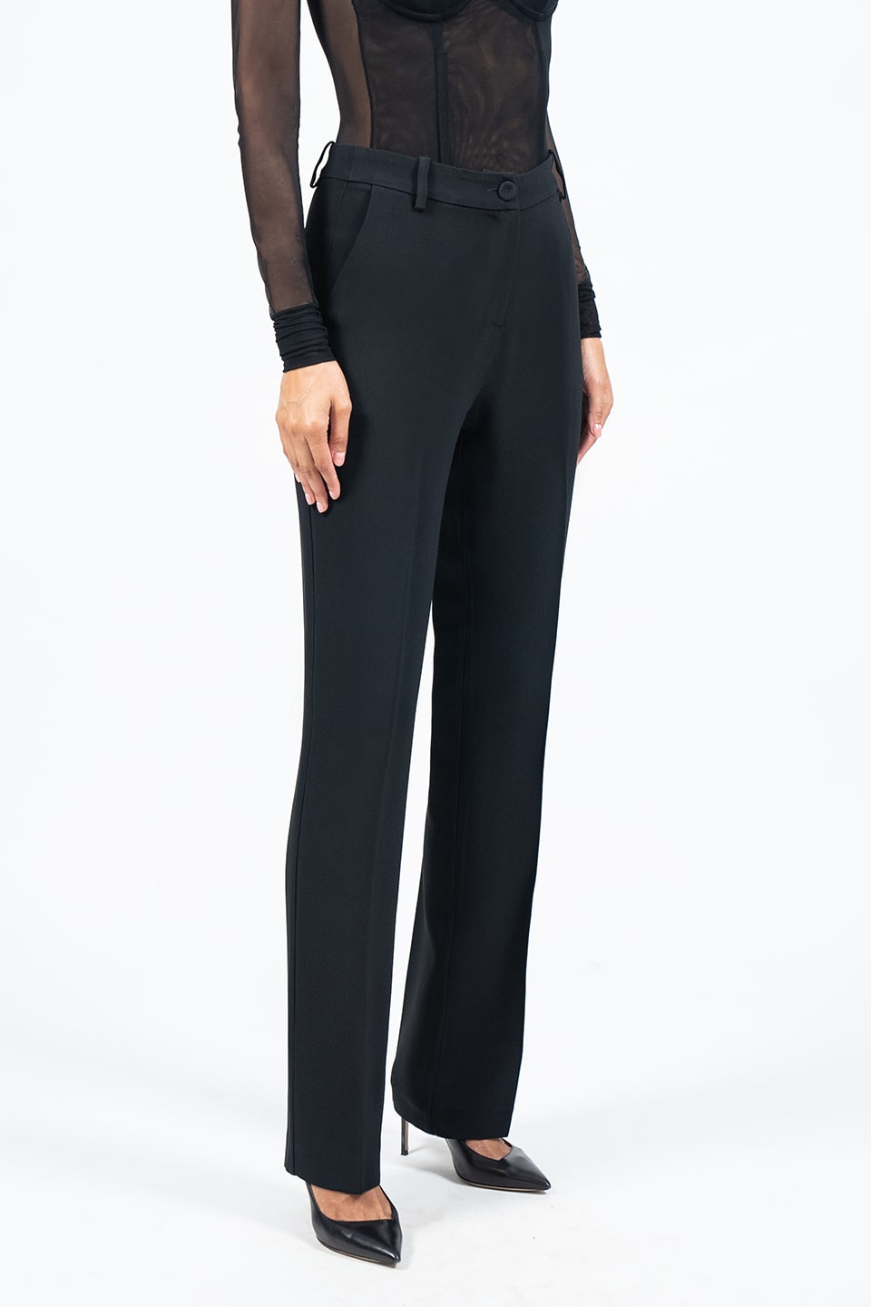 Designer Black Women pants, shop online with free delivery in UAE. Product gallery 3