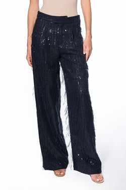 Federica Tosi | Blue Sequined Trouser, alternative view