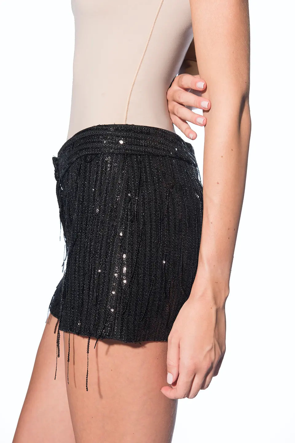 Designer Black Women shorts, shop online with free delivery in UAE. Product gallery 2