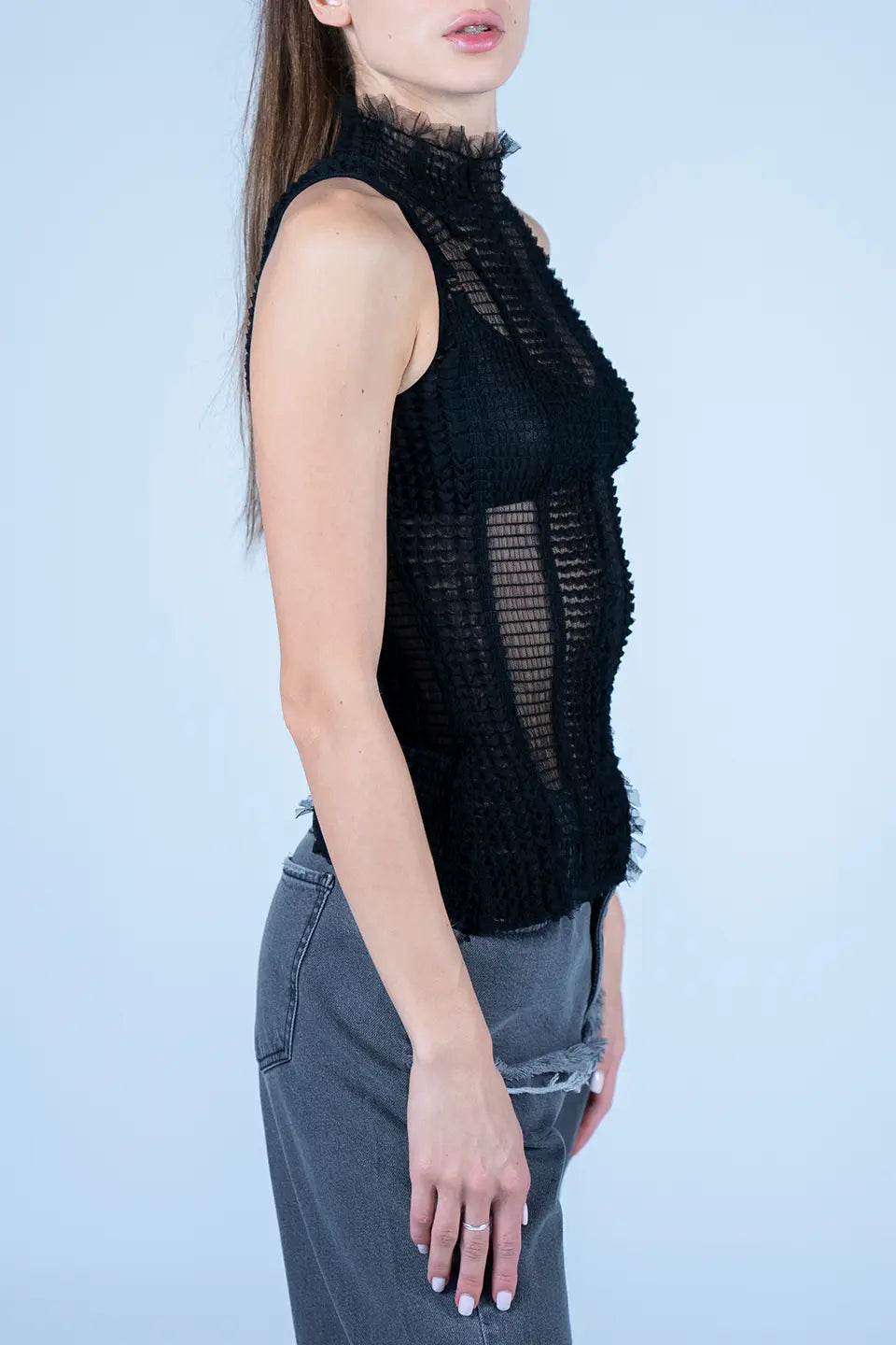 Designer Black Women sleeveless, shop online with free delivery in Dubai. Product gallery 3