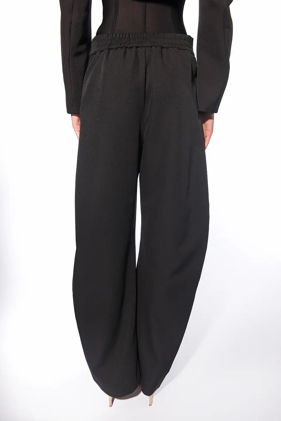 Designer Black Women pants, shop online with free delivery in Dubai. Product gallery 3