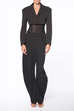 Alessandro Vigilante | Black High Waisted Pants