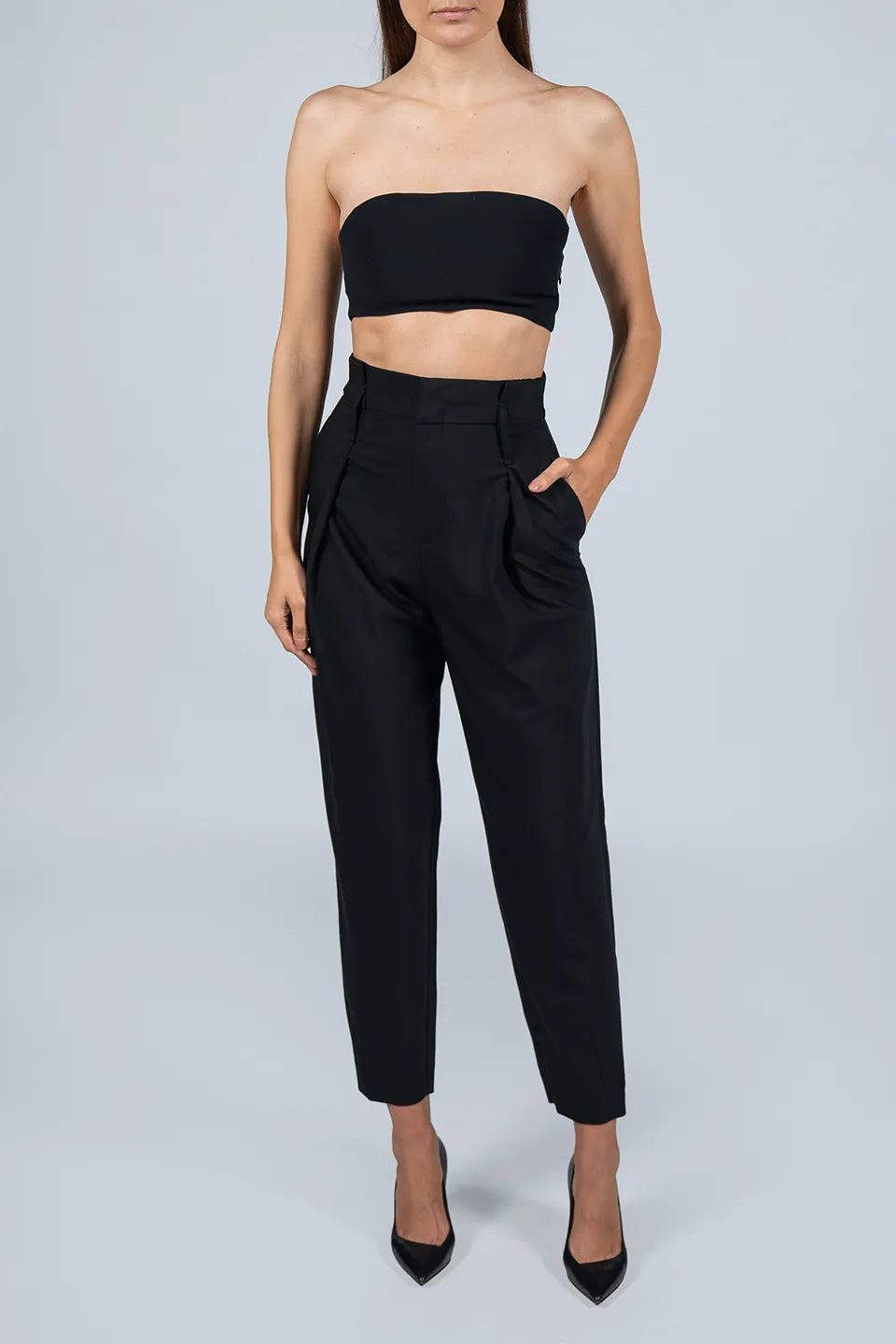 Designer Black Women pants, shop online with free delivery in UAE. Product gallery 2