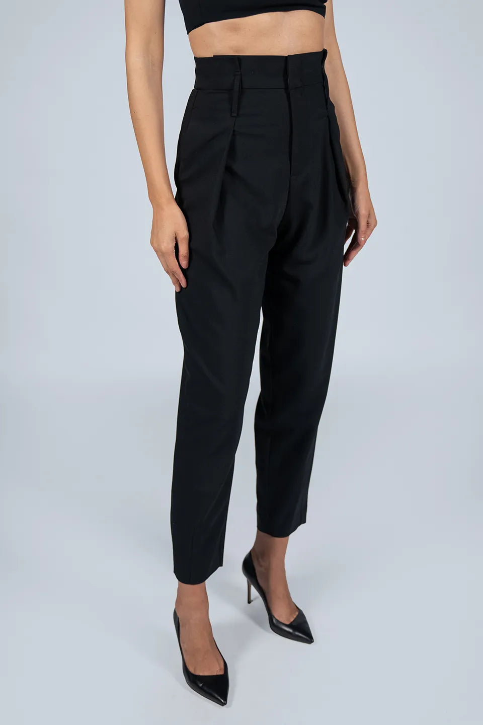 Designer Black Women pants, shop online with free delivery in Dubai. Product gallery 3